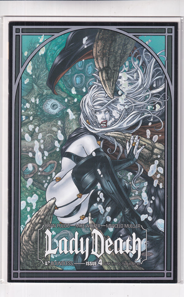 LADY DEATH #4 VARIANT - Slab City Comics 