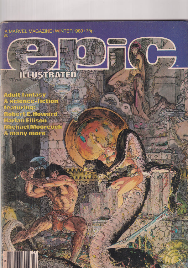 EPIC ILLUSTRATED WINTER 1980 - Slab City Comics 