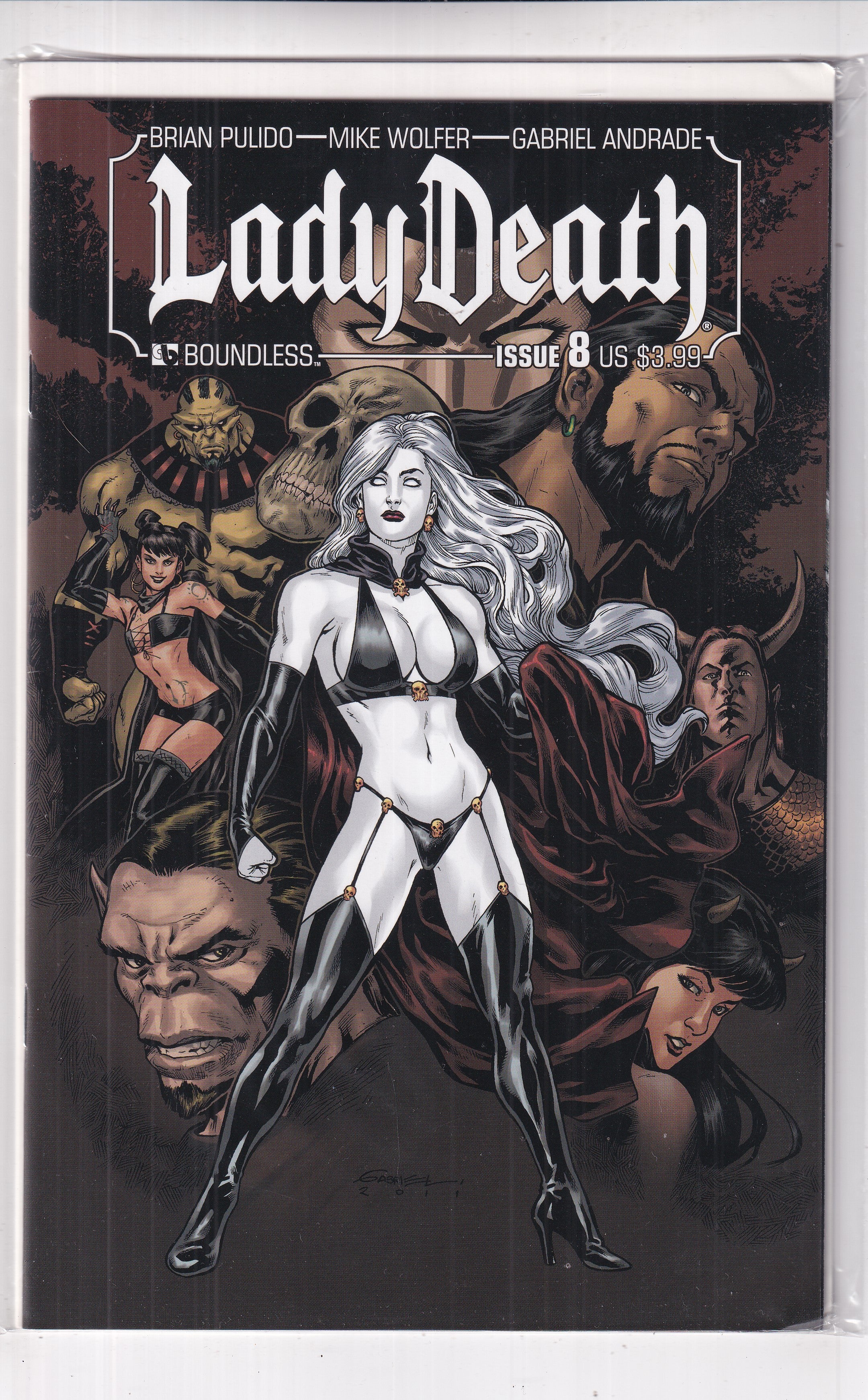 LADY DEATH BOUNDLESS #8 - Slab City Comics 