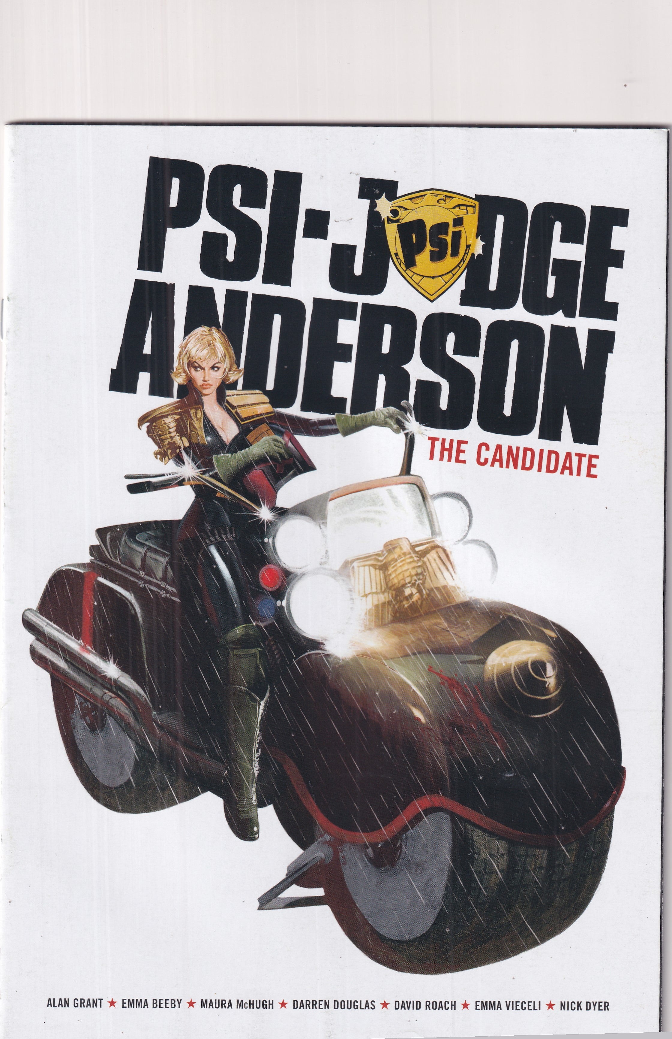 PSI-JUDGE ANDERSON THE CANDIDATE #1 - Slab City Comics 