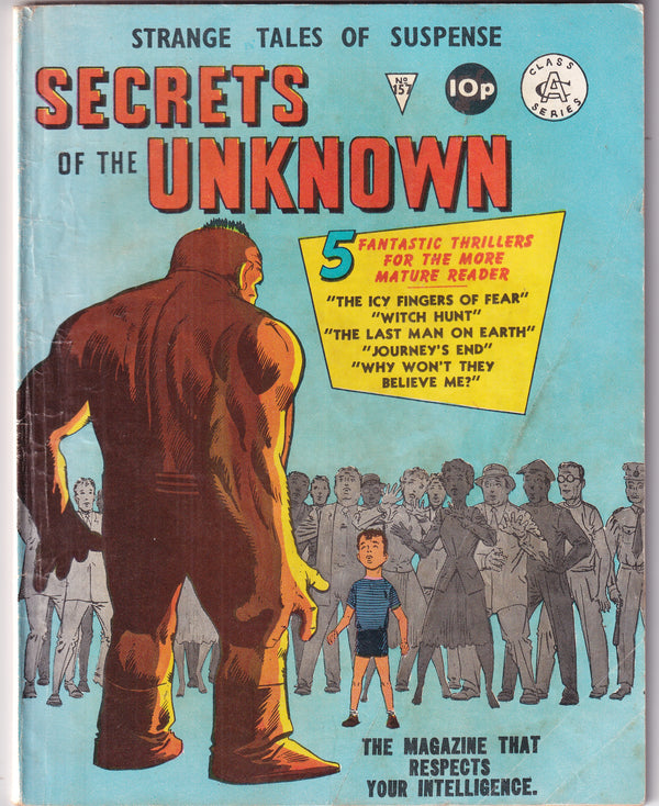 SECRETS OF THE UNKNOWN #157 - Slab City Comics 