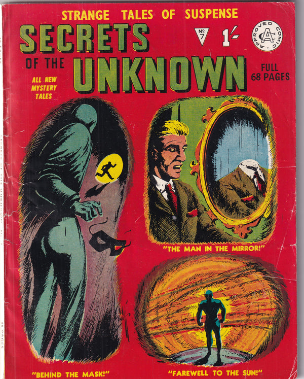 SECRETS OF THE UNKNOWN #7 - Slab City Comics 