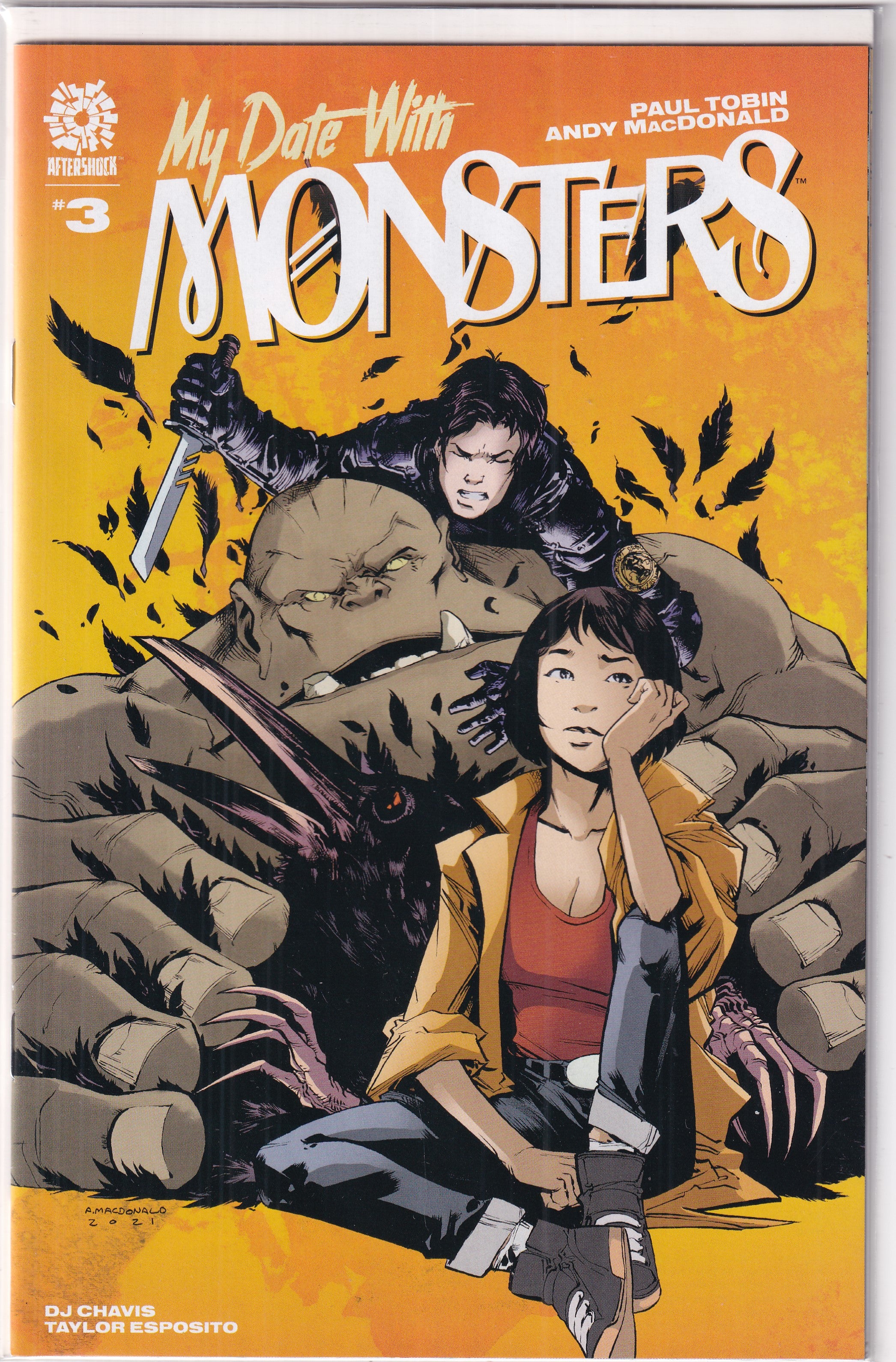 My Date With MONSTERS #3 - Slab City Comics 