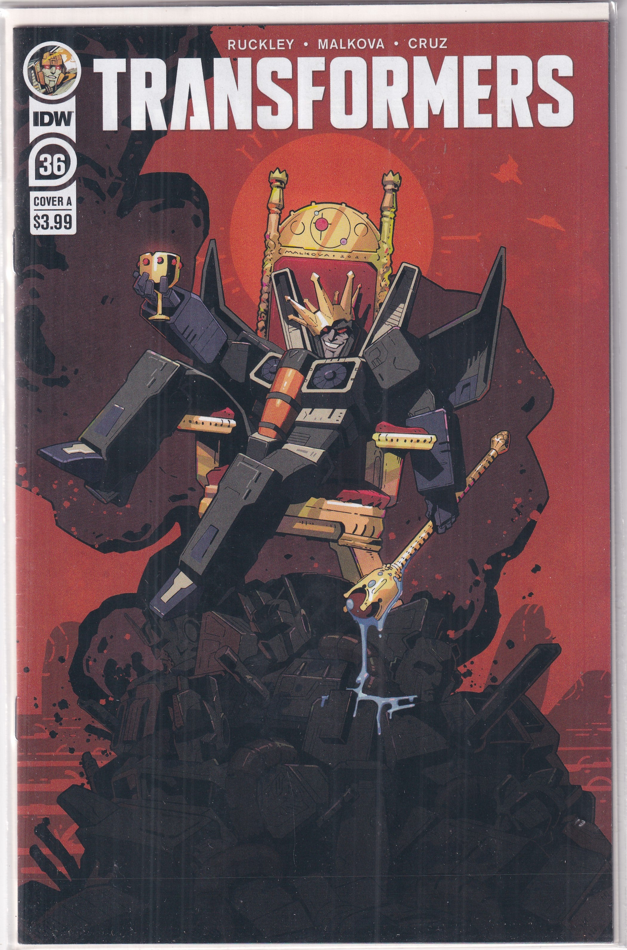 TRANSFORMERS #36 - Slab City Comics 
