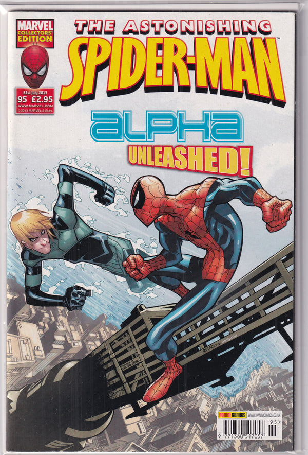 ASTONISHING SPIDER-MAN ALPHA UNLEASHED #95 - Slab City Comics 