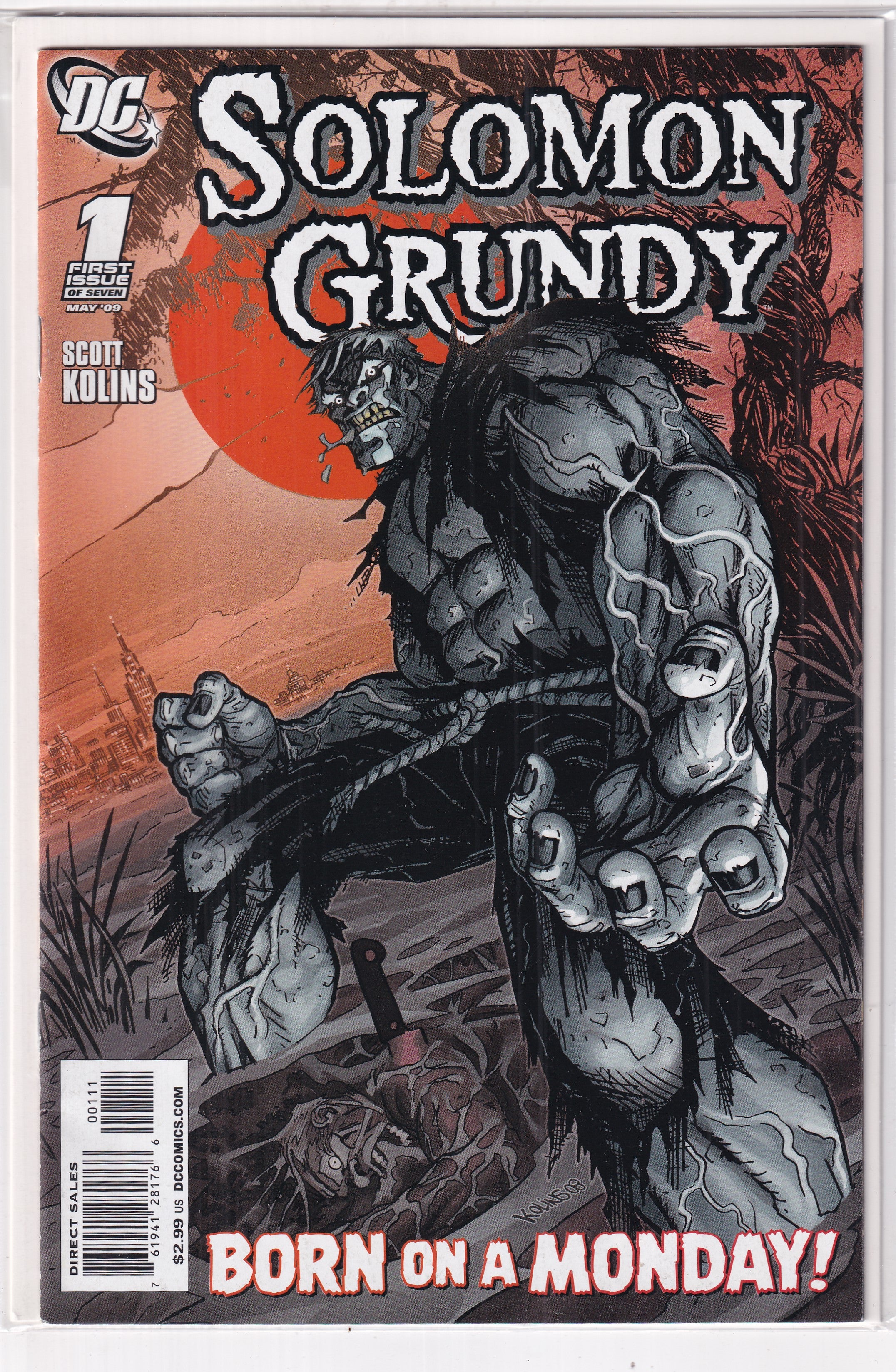 SOLOMON GRUNDY #1 - Slab City Comics 