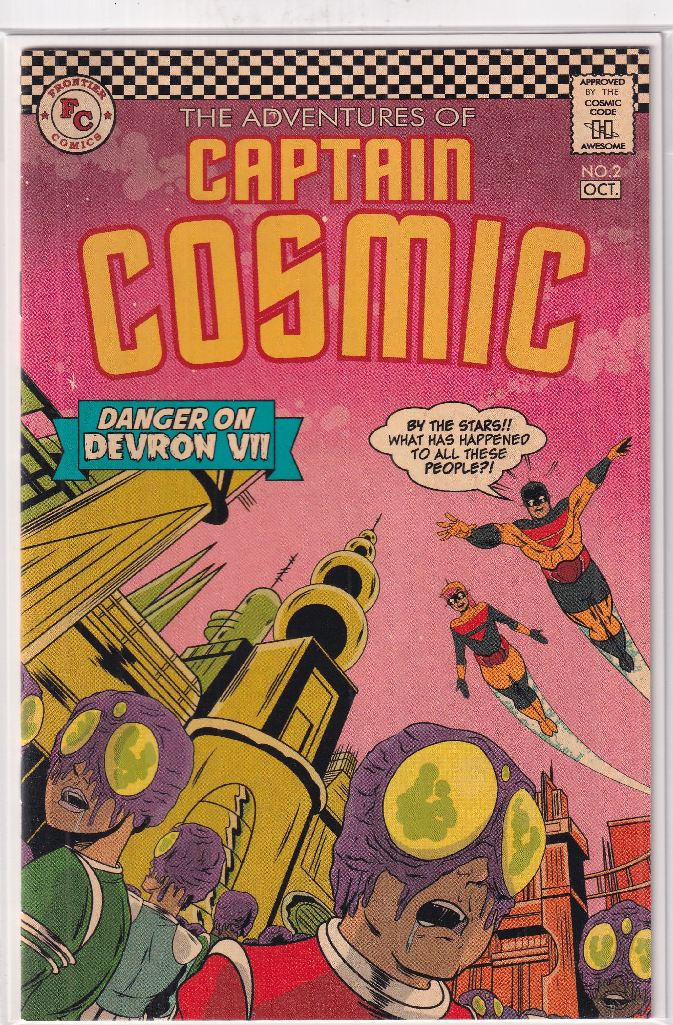CAPTAIN COSMIC #2 - Slab City Comics 