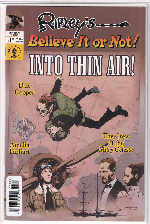 RIPLEY'S BELIEVE IT OR NOT INTO THIN AIR #1 - Slab City Comics 