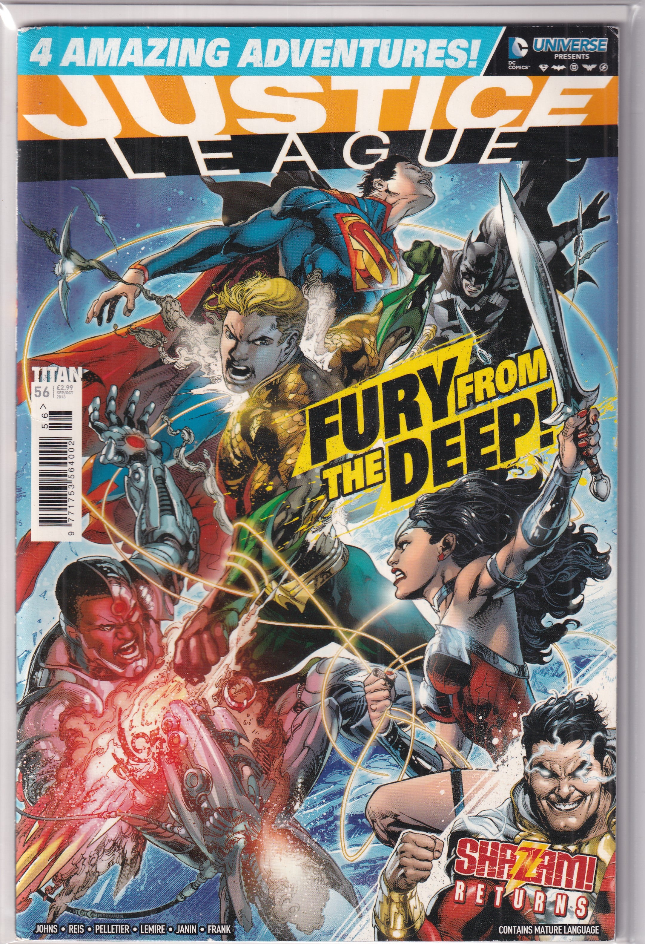 JUSTICE LEAGUE #56 - Slab City Comics 