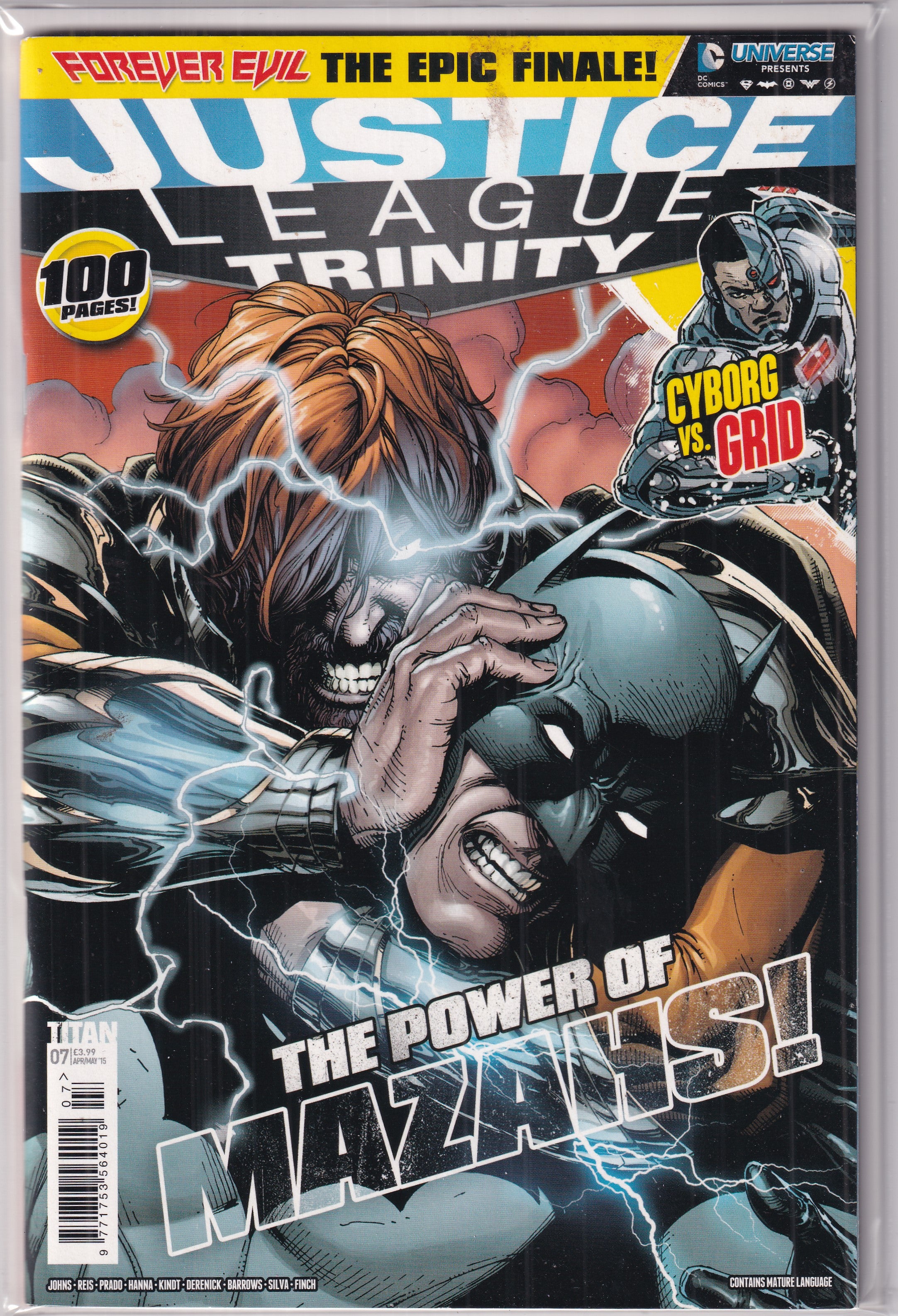 JUSTICE LEAGUE TRINITY #7 - Slab City Comics 