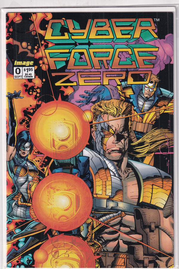 CYBER FORCE ZERO #0 - Slab City Comics 
