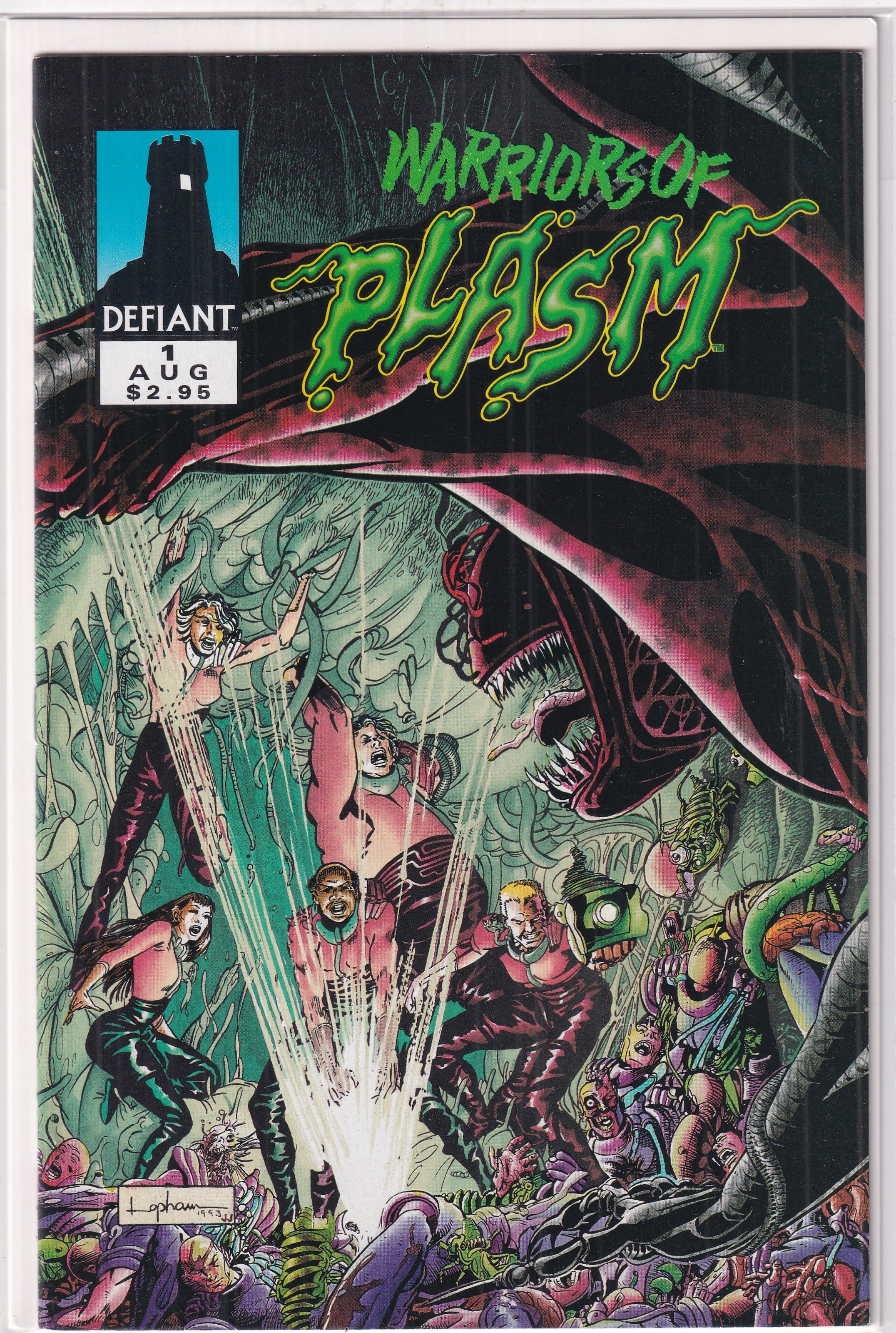 WARRIORS OF PLASM #1 - Slab City Comics 