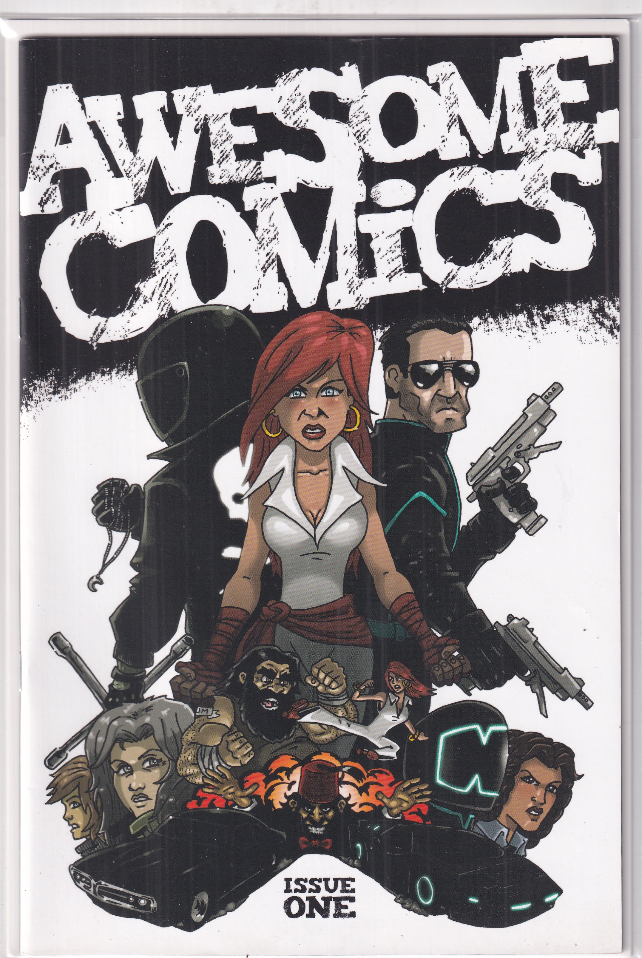 AWESOME COMICS #1 - Slab City Comics 
