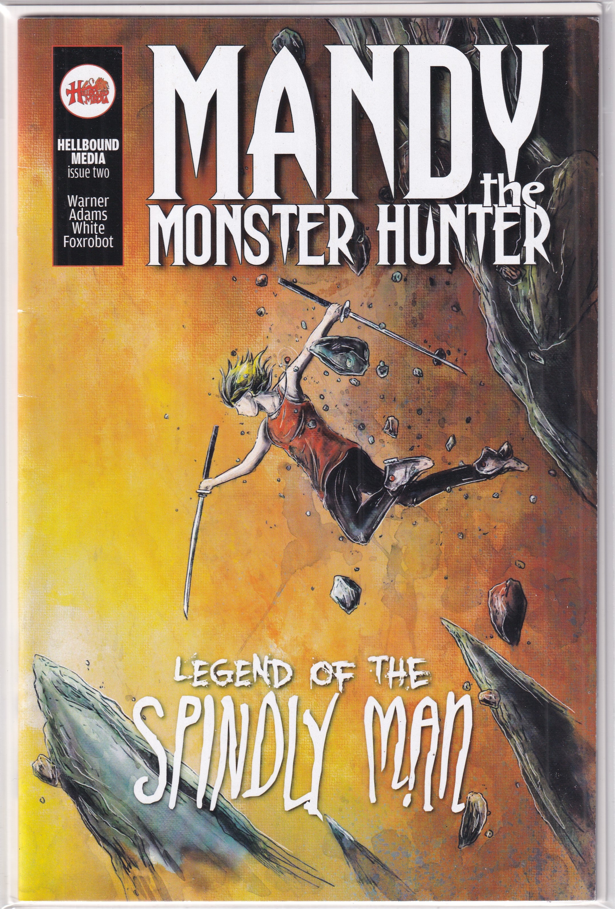 MANDY THE MONSTER HUNTER #2 LEGEND OF THE SPINDLY MAN - Slab City Comics 