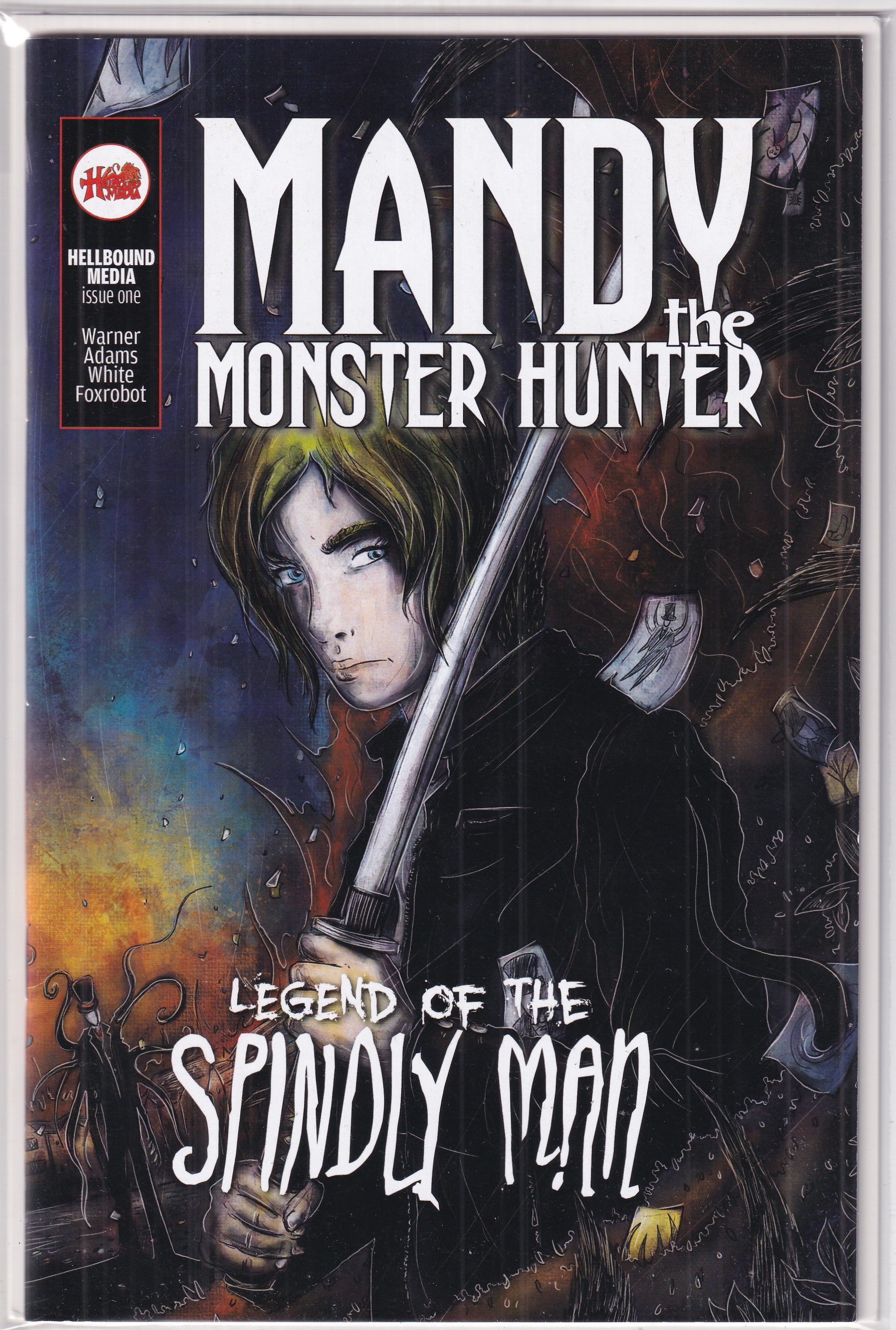 MANDY THE MONSTER HUNTER #1 LEGEND OF THE SPINDLY MAN - Slab City Comics 