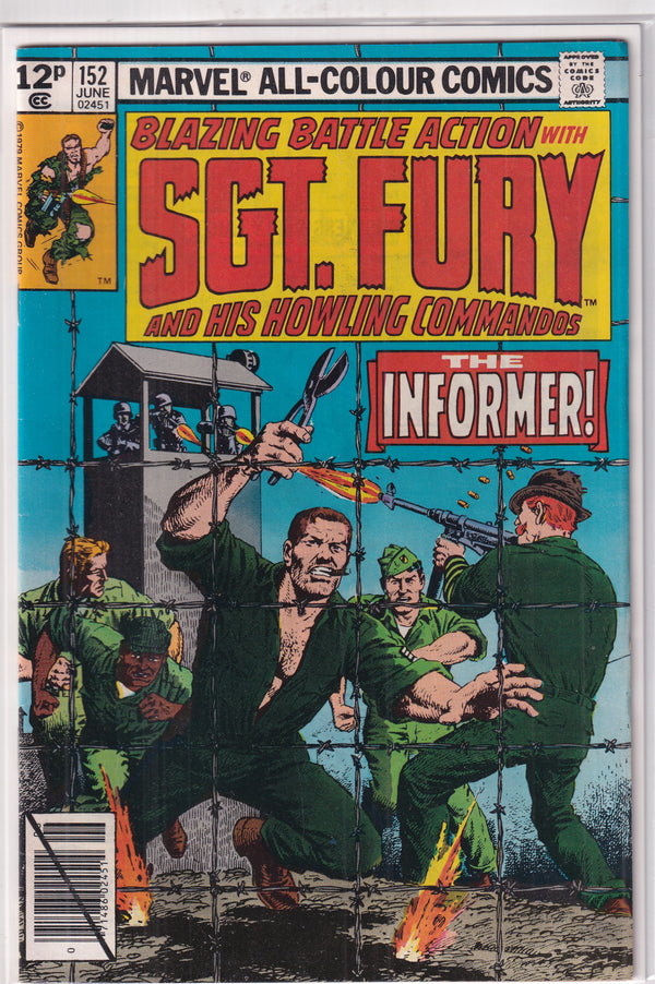 SGT.FURY #152 - Slab City Comics 