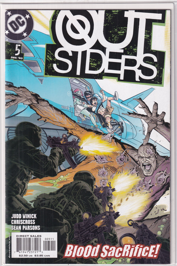 OUT SIDERS #5 - Slab City Comics 