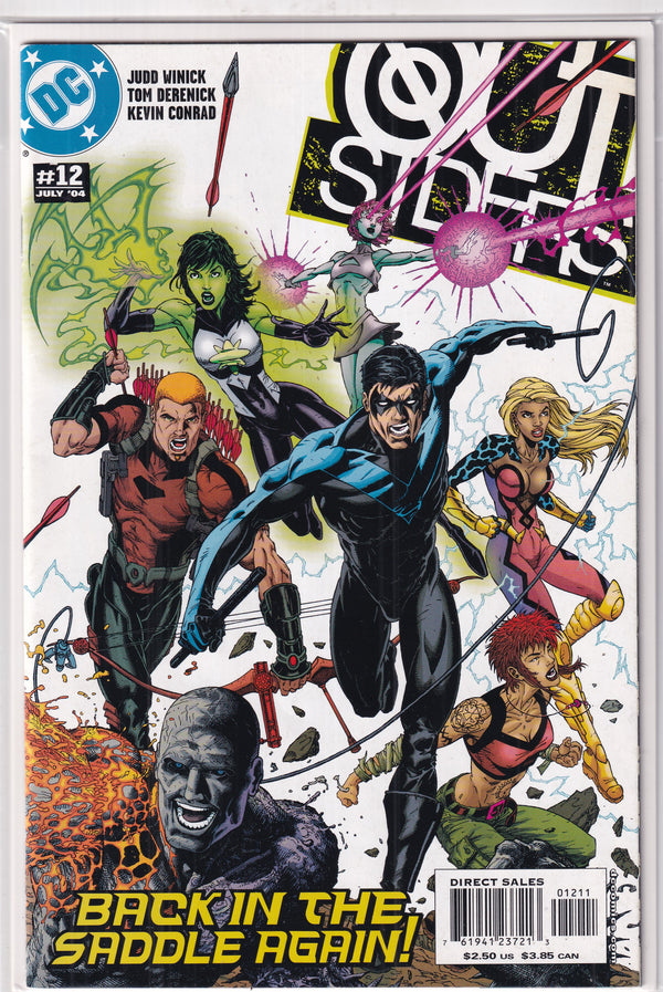 OUT SIDERS #12 - Slab City Comics 