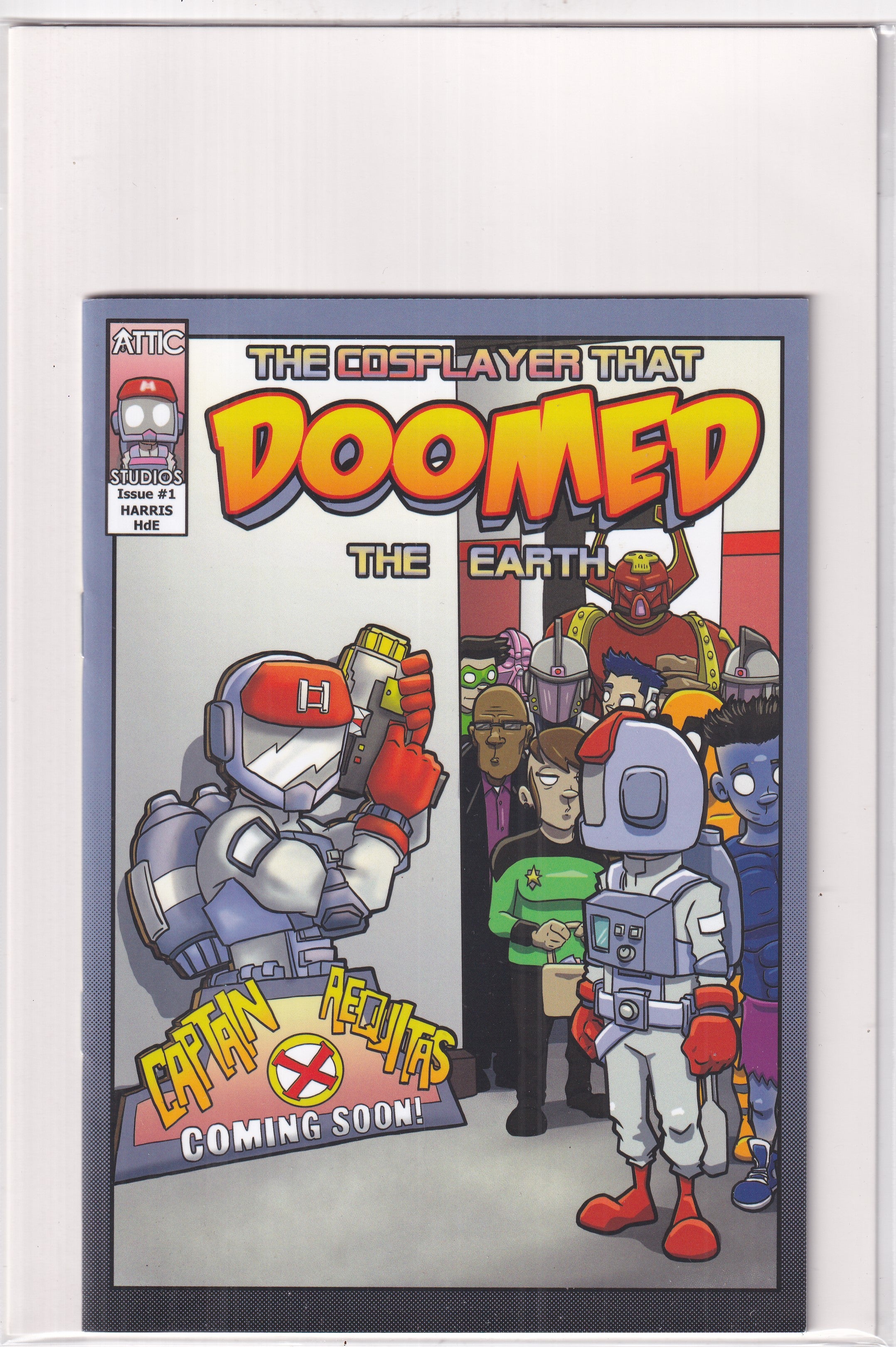 COSPLAYER THAT DOOMED THE EARTH #1 - Slab City Comics 
