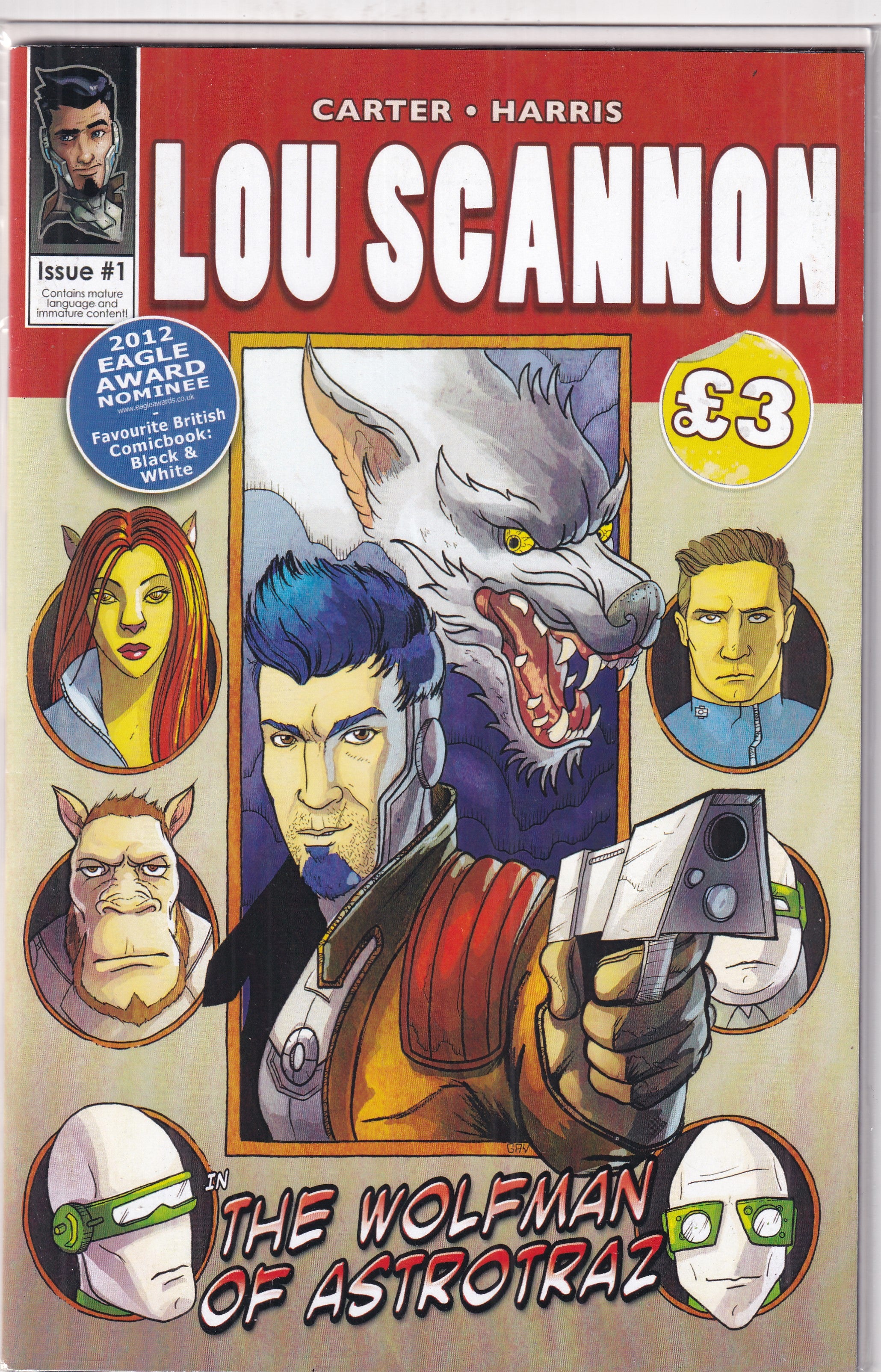 LOU SCANNON #1 - Slab City Comics 