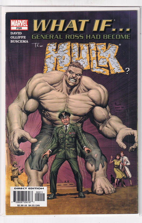WHAT IF GENERAL ROSS HAD BECOME THE HULK - Slab City Comics 