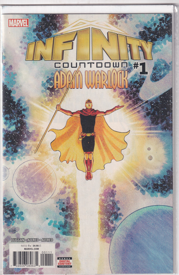 INFINITY COUNTDOWN ADAM WARLOCK #1 - Slab City Comics 