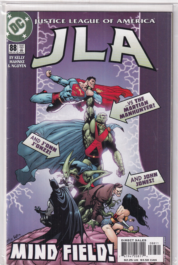 JLA JUSTICE LEAGUE OF AMERICA #88 - Slab City Comics 