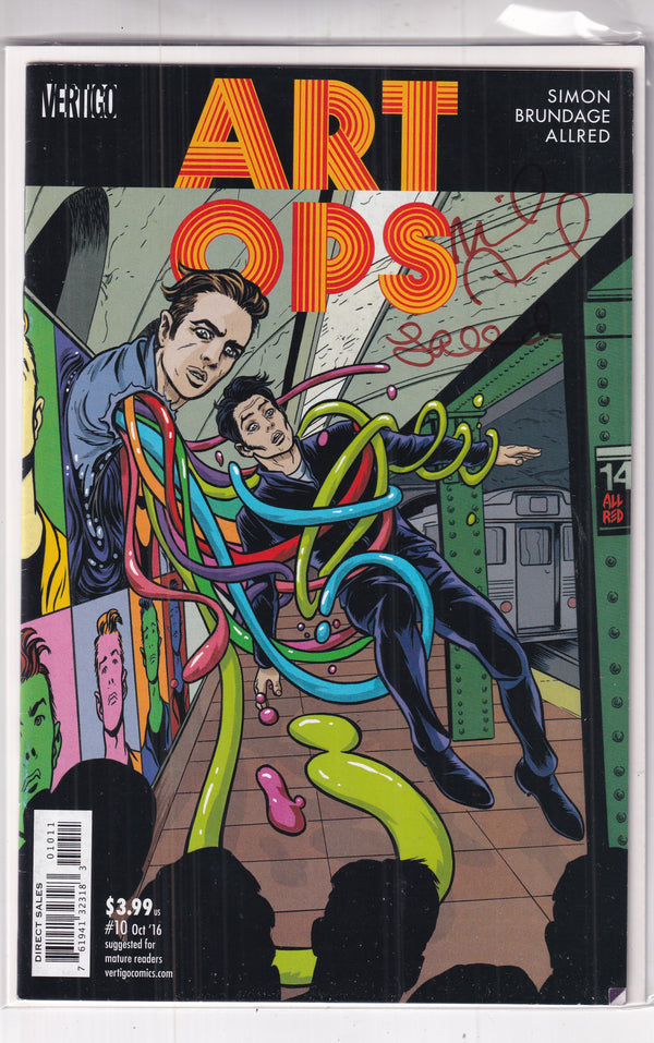 ART OPS #10 (2 X SIGNED) - Slab City Comics 