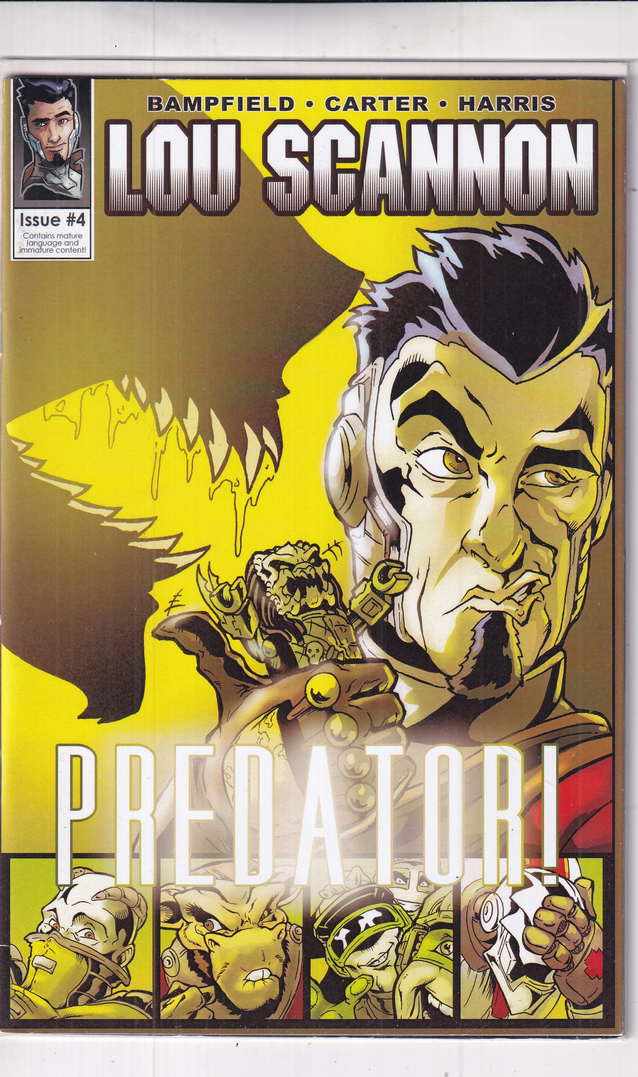 LOU SCANNON #4 - Slab City Comics 