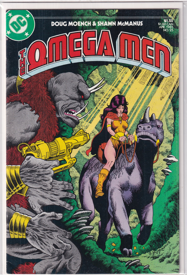 OMEGA MEN #25 - Slab City Comics 