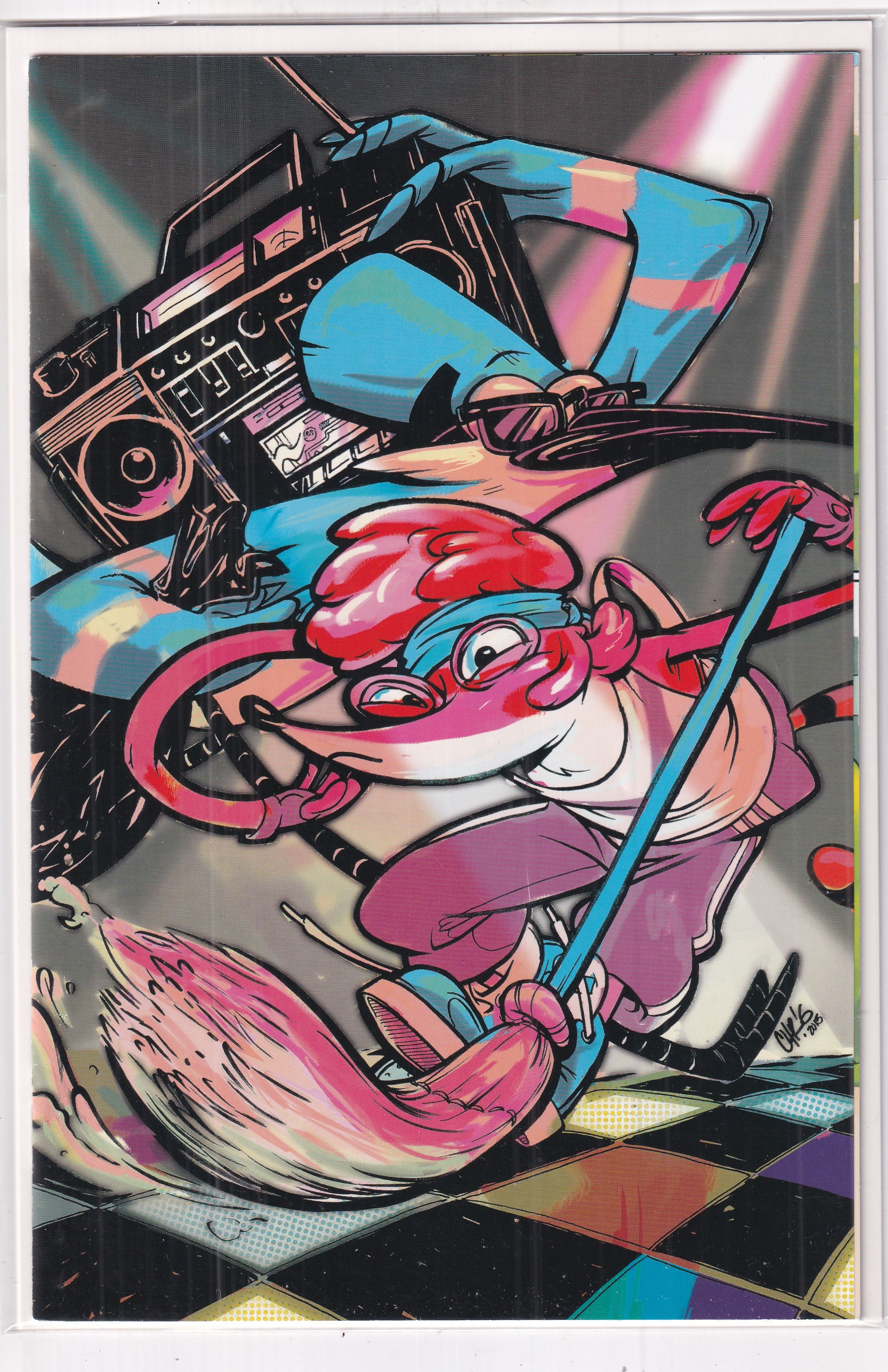 REGULAR SHOW #4 VIRGIN VARIANT - Slab City Comics 