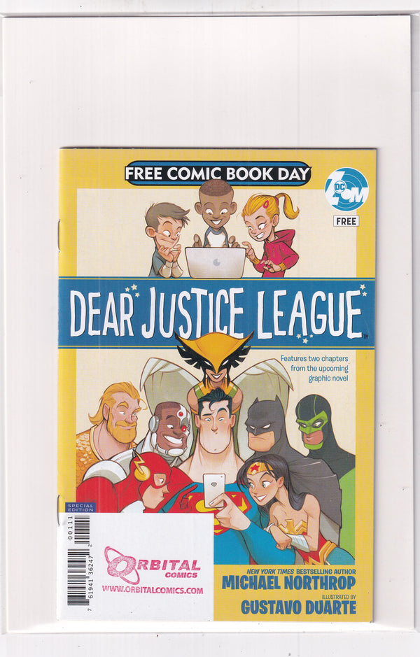 DEAR JUSTIE LEAGUE FCBD SPECIAL - Slab City Comics 