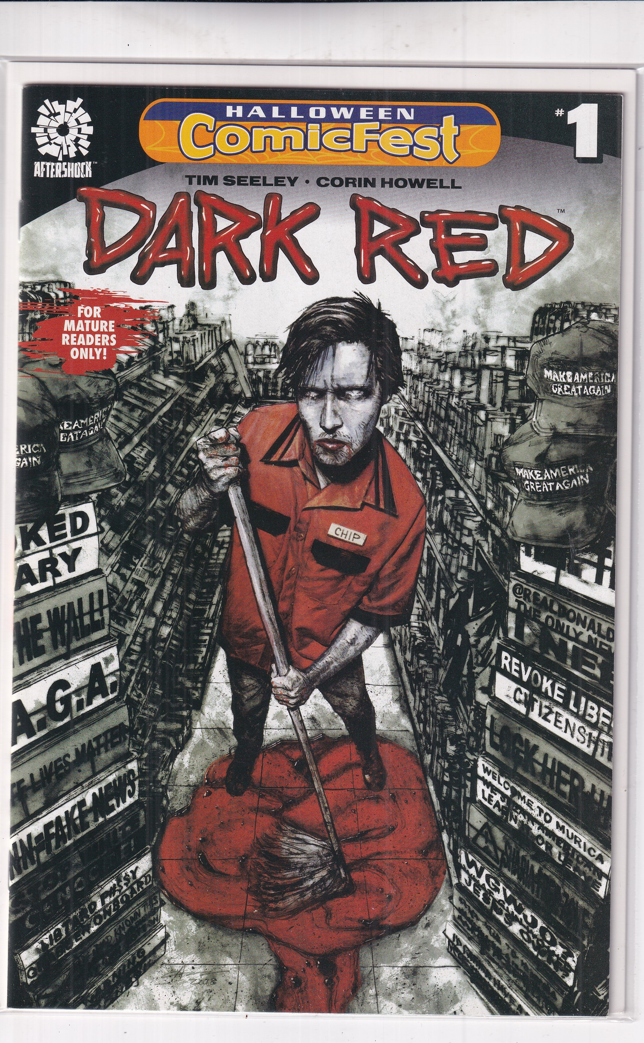 HALLOWEEN COMICFEST DARK RED #1 - Slab City Comics 