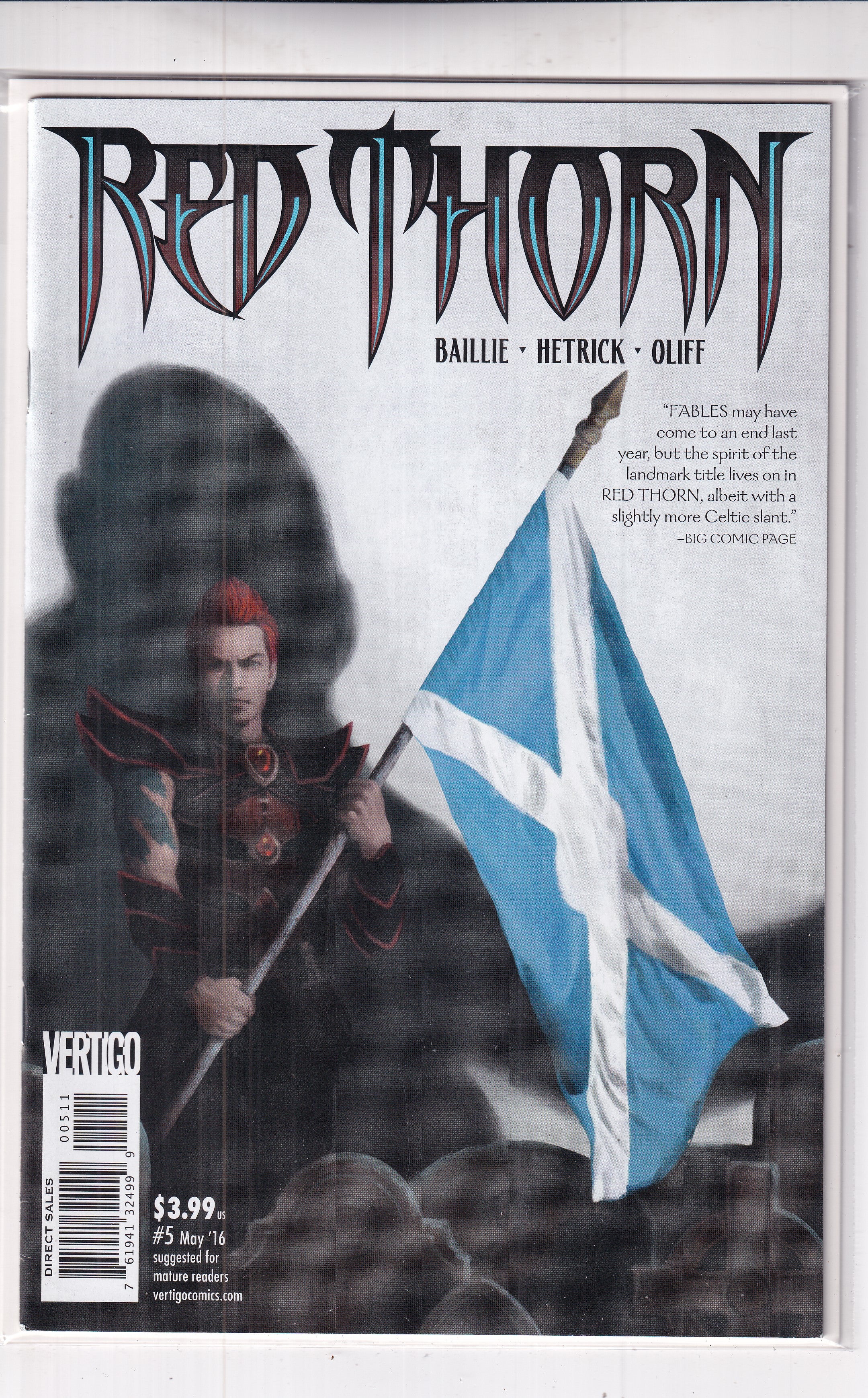 RED THORN #5 - Slab City Comics 