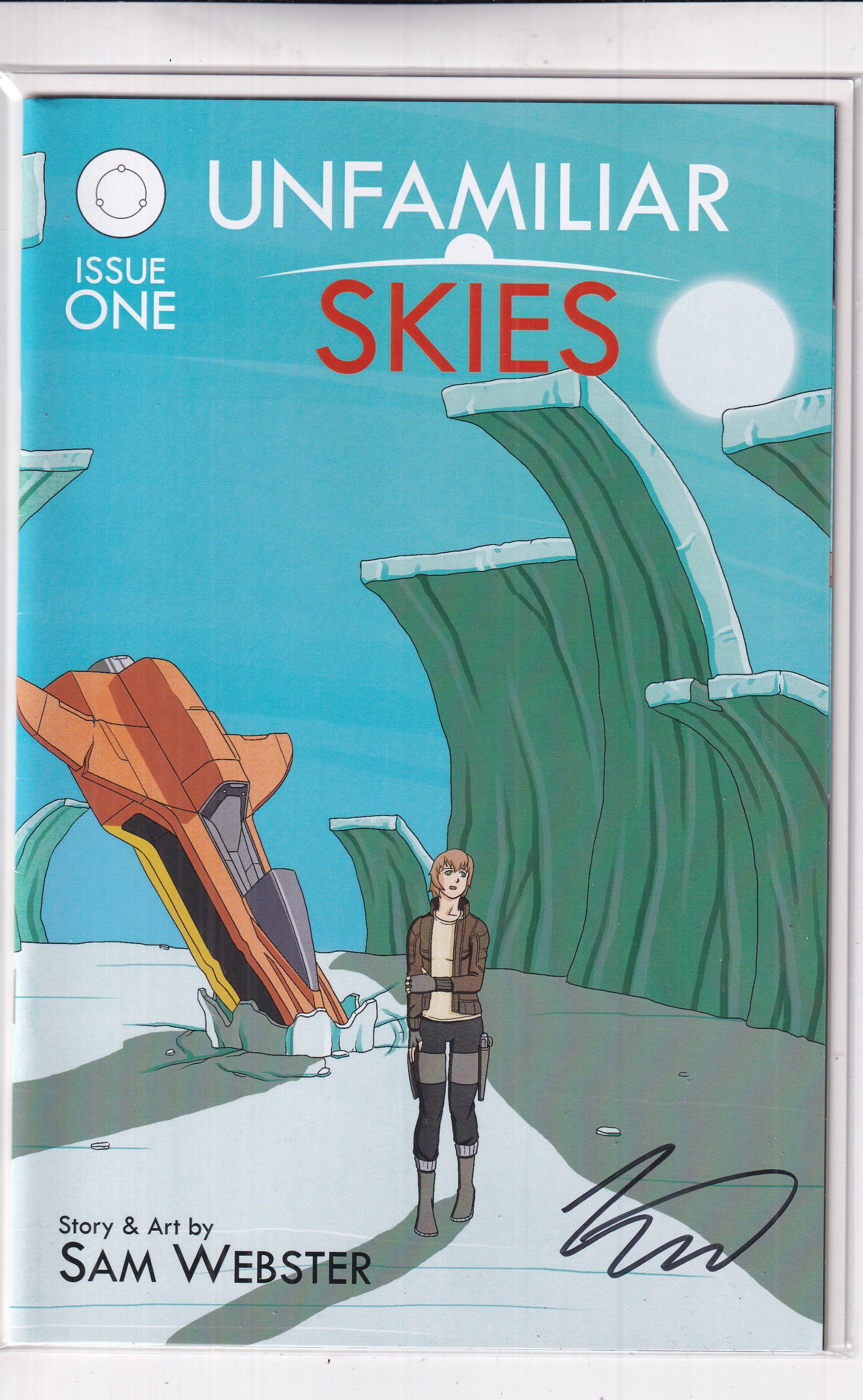 UNFAMILIAR SKIES #1 (SIGNED) - Slab City Comics 