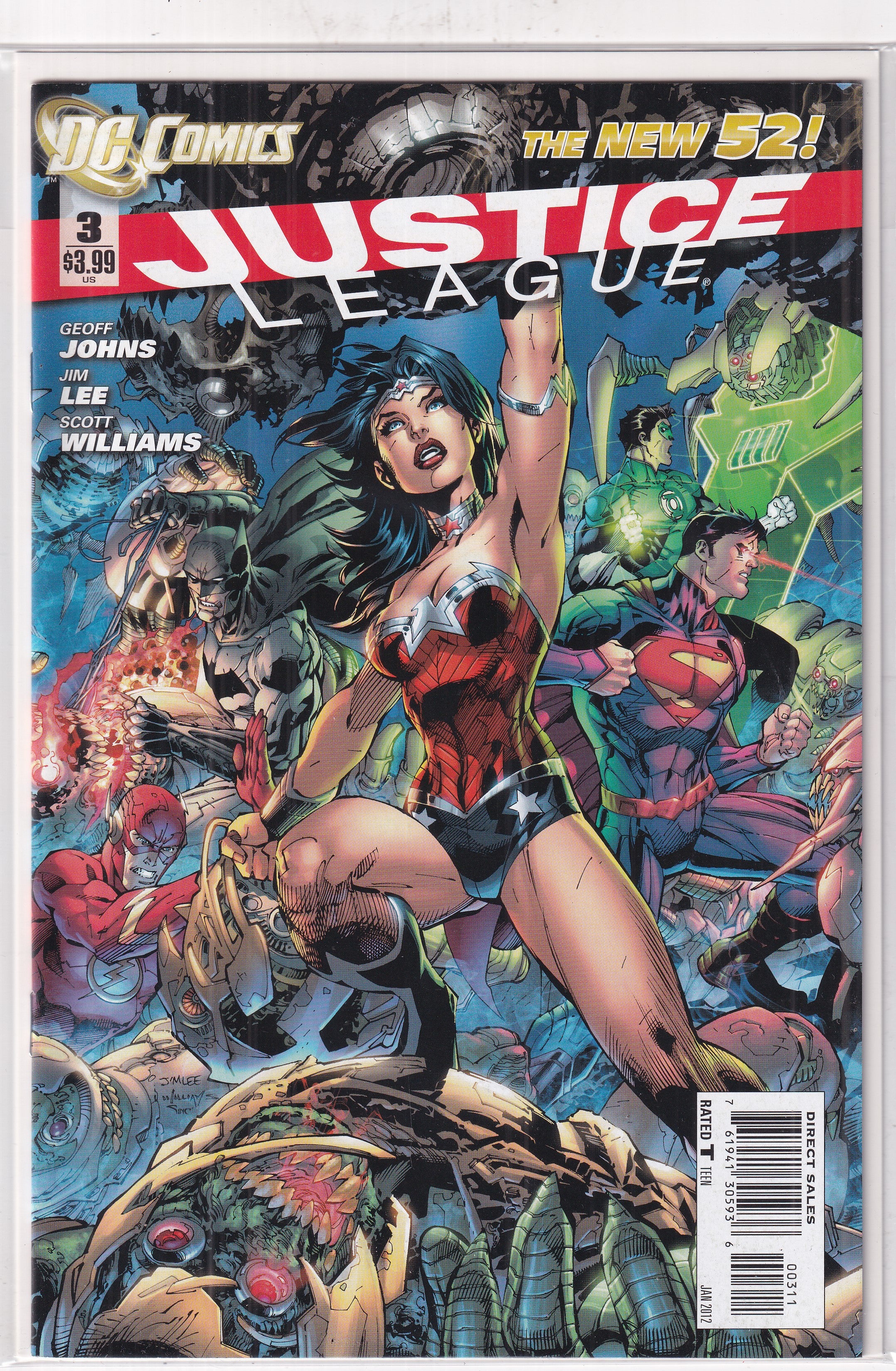 JUSTICE LEAGUE #3 - Slab City Comics 