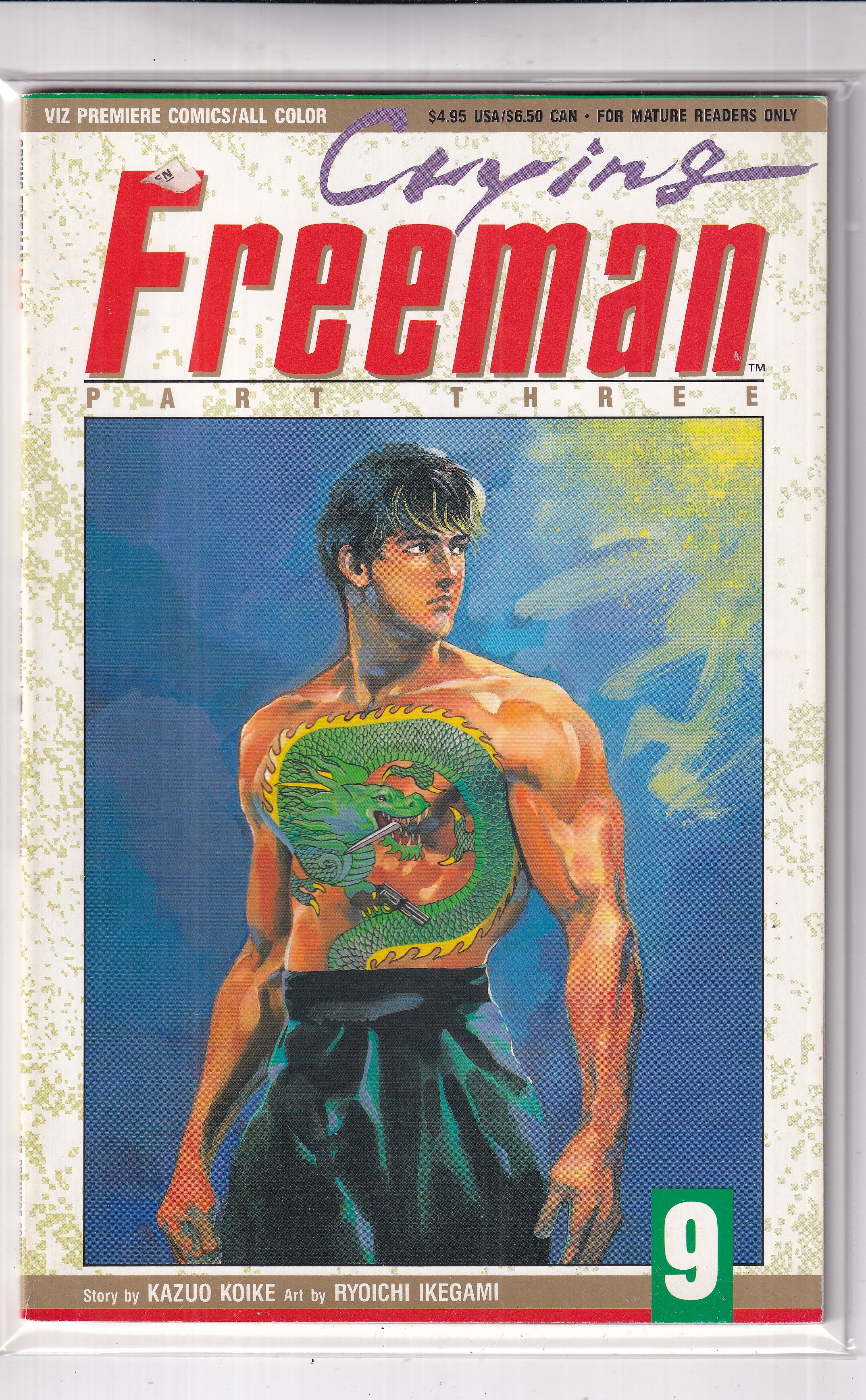 CRYING FREEMAN PART THREE #9 - Slab City Comics 