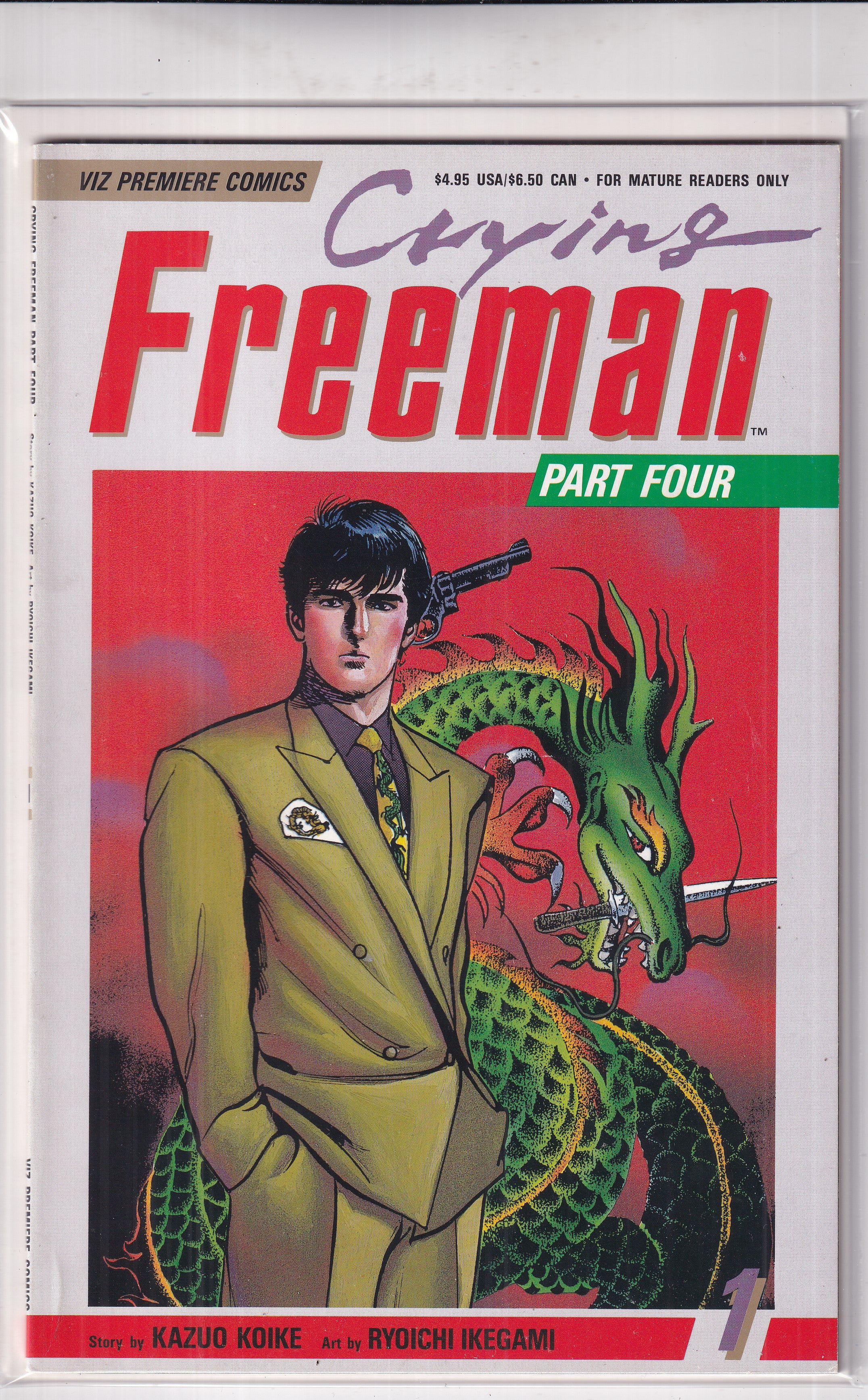 CRYING FREEMAN PART FOUR #1 - Slab City Comics 