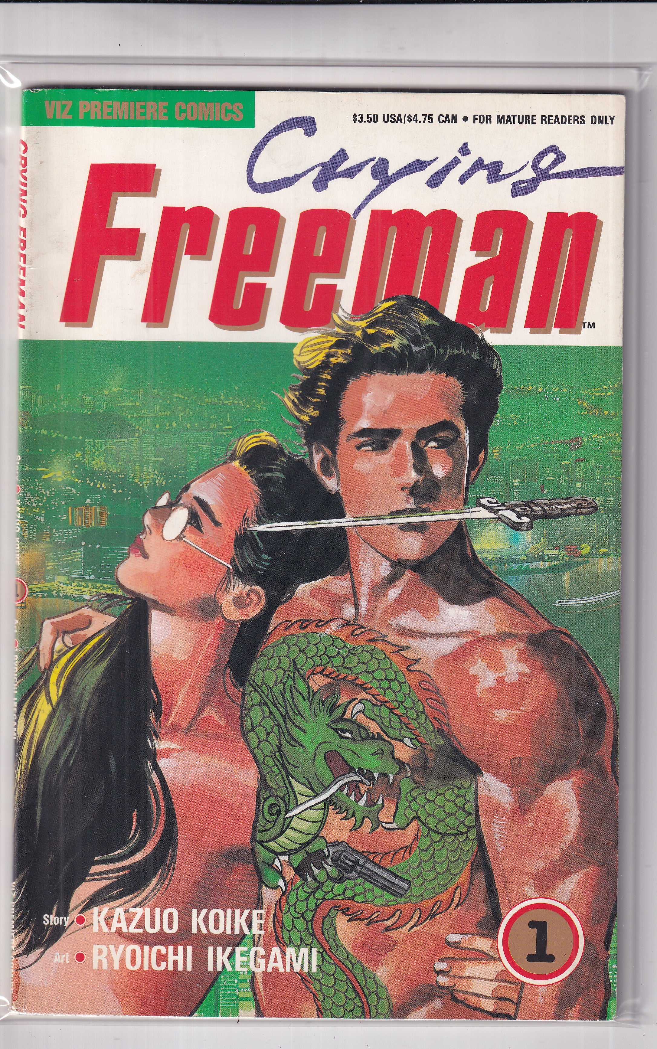 CRYING FREEMAN #1 - Slab City Comics 