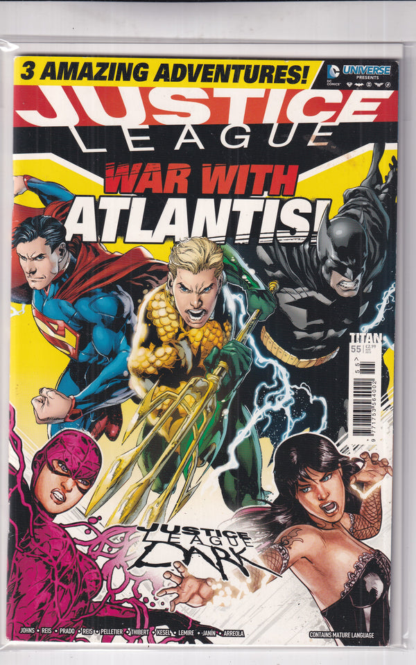 JUSTICE LEAGUE WAR WITH ATLANTIS #55 - Slab City Comics 