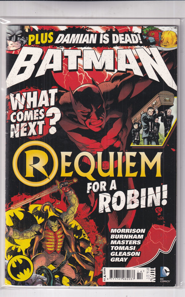 BATMAN REQUIEM FOR A ROBIN #14 - Slab City Comics 