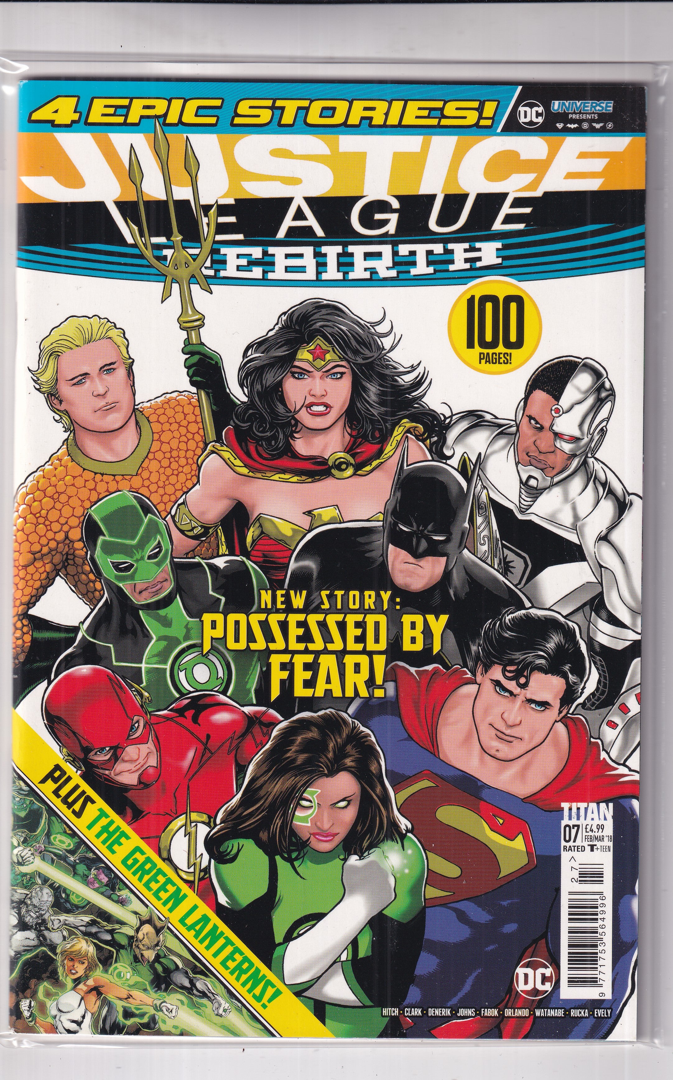JUSTICE LEAGUE REBIRTH #7 - Slab City Comics 