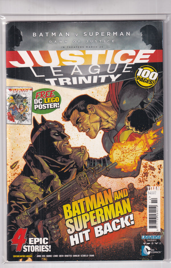 JUSTICE LEAGUE TRINITY #14 - Slab City Comics 