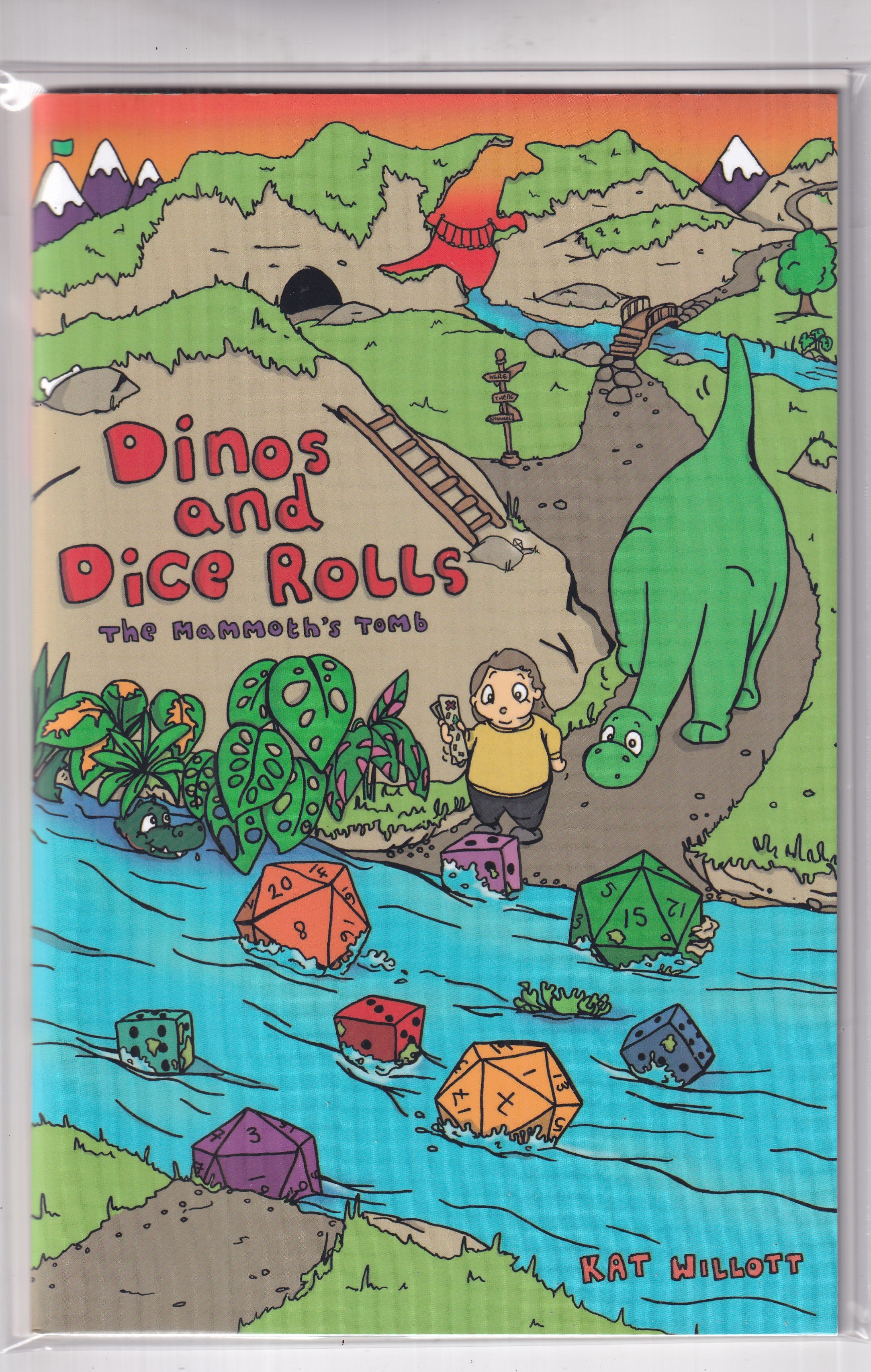 DINOS AND DICE ROLLS THE MAMMOTH TOMB - Slab City Comics 