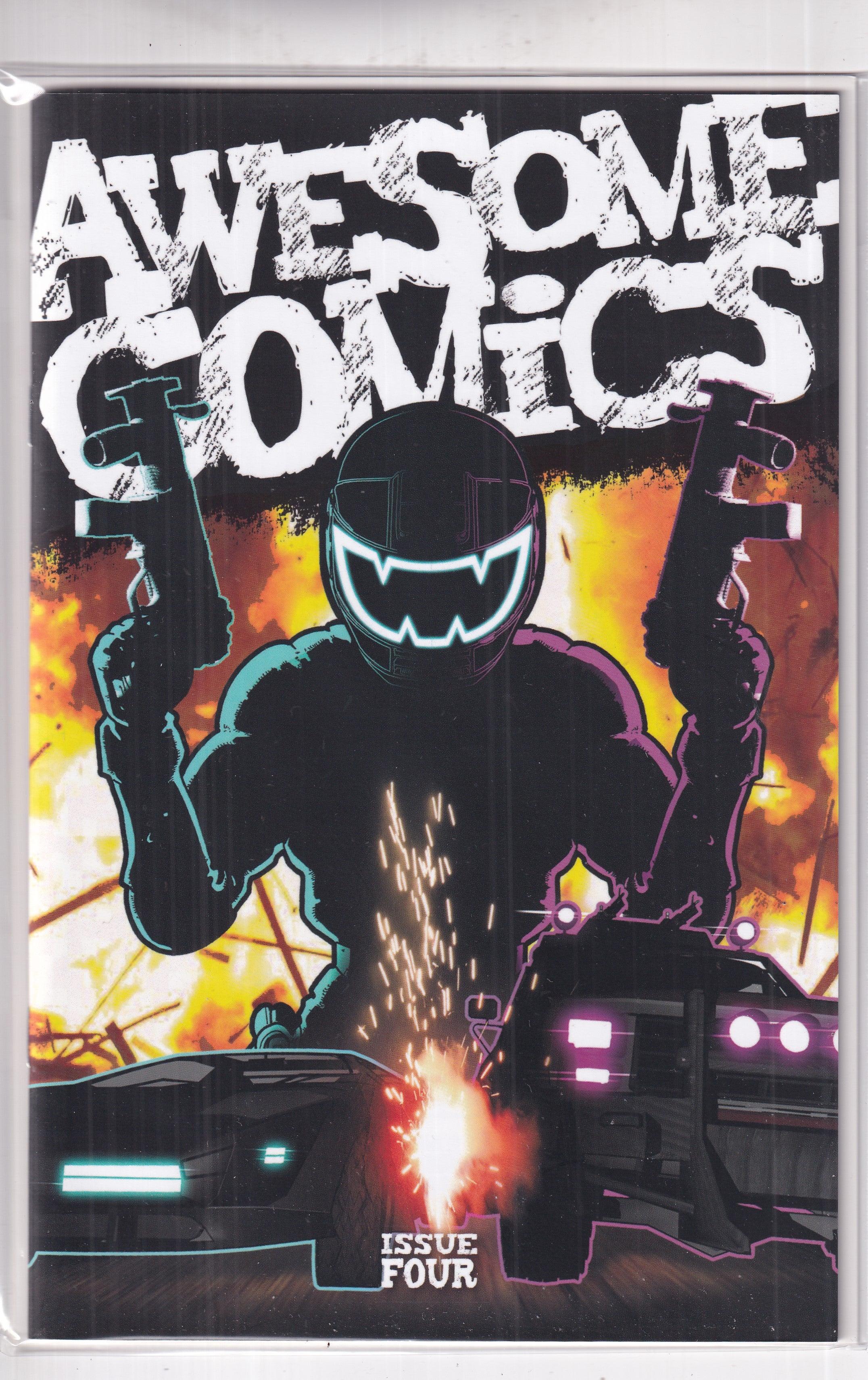 AWESOME COMICS #4 - Slab City Comics 