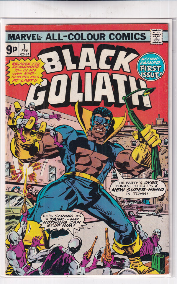 BLACK GOLIATH #1 - Slab City Comics 