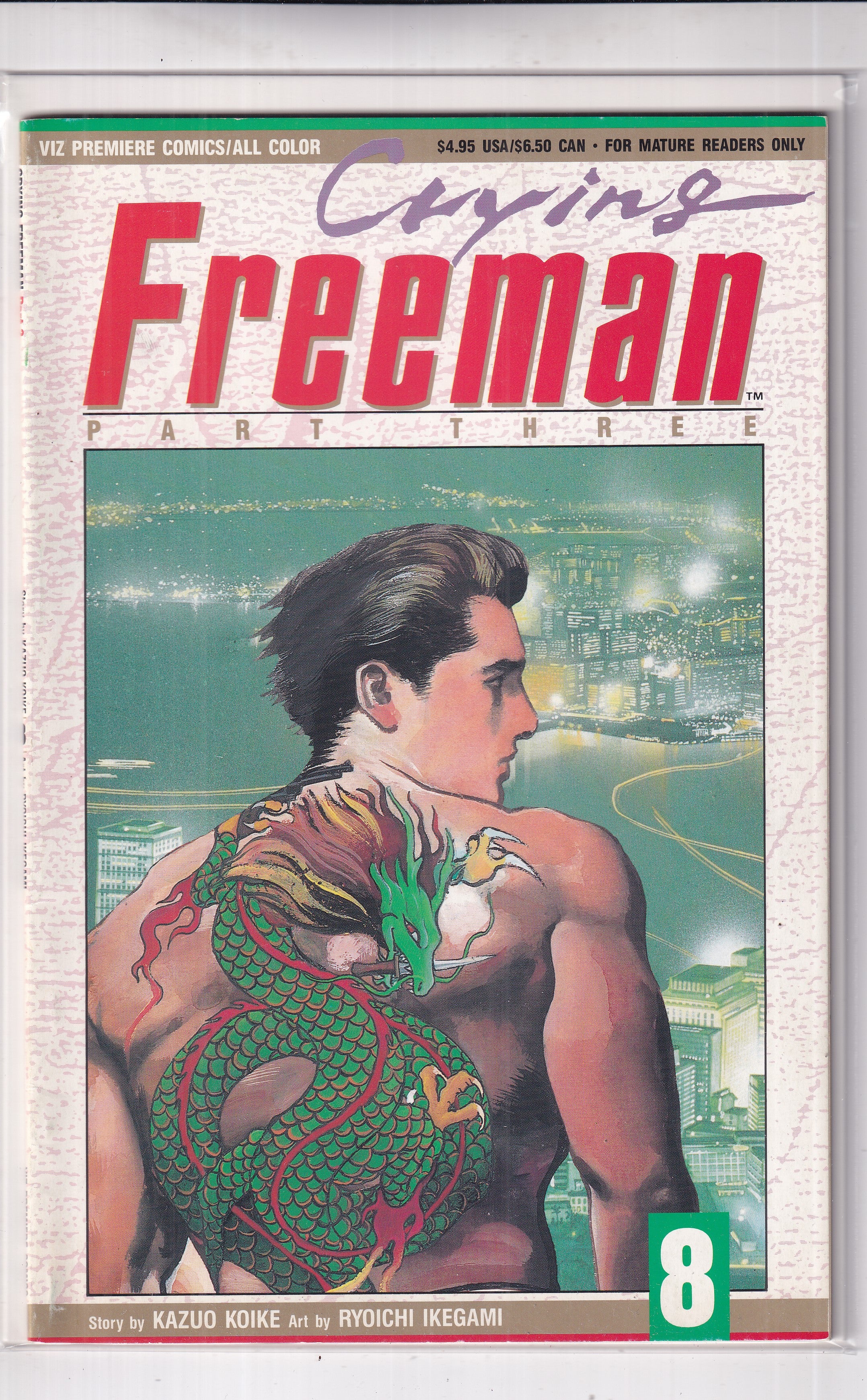 CRYING FREEMAN PART THREE #8 - Slab City Comics 