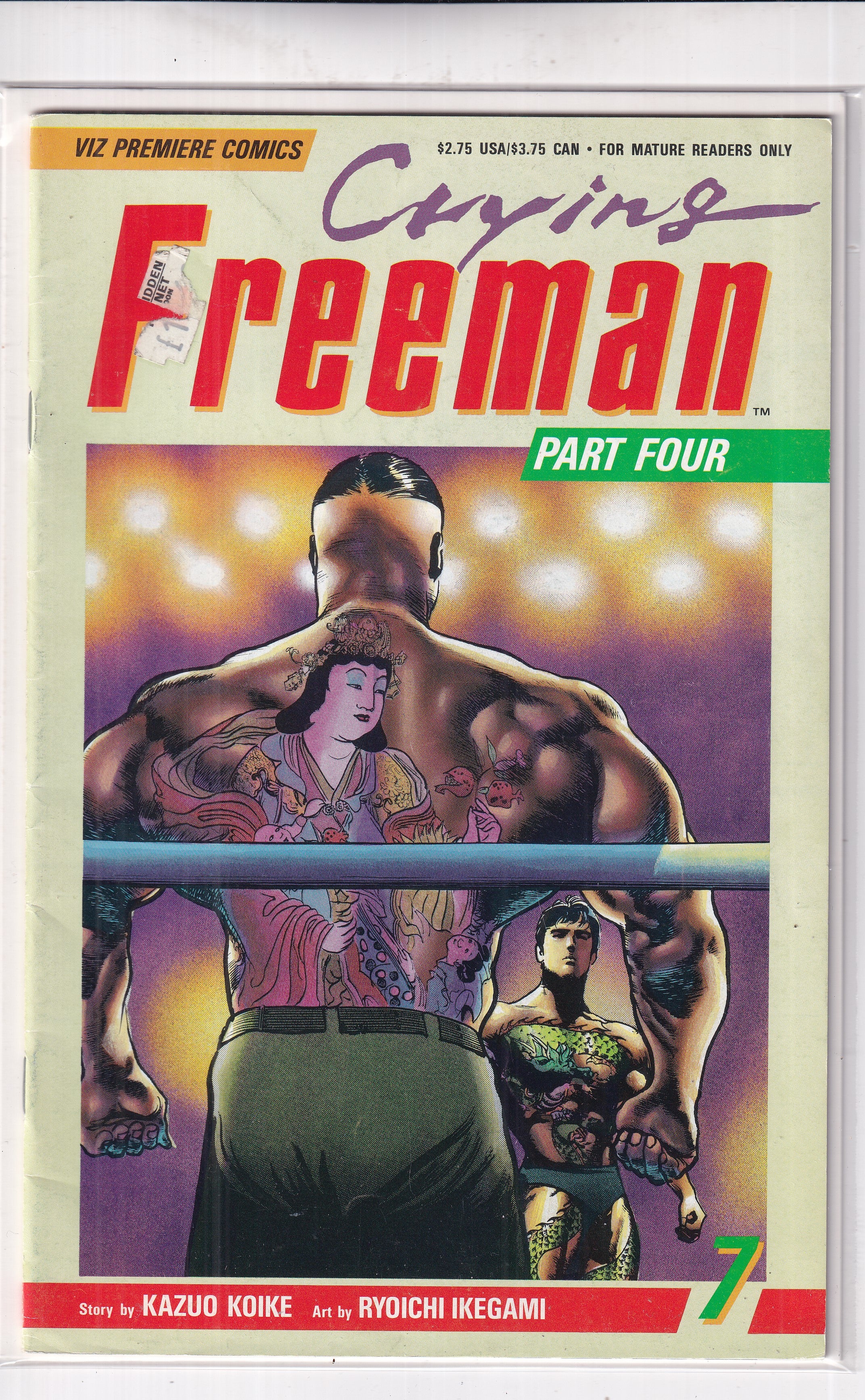 CRYING FREEMAN PART FOUR #7 - Slab City Comics 