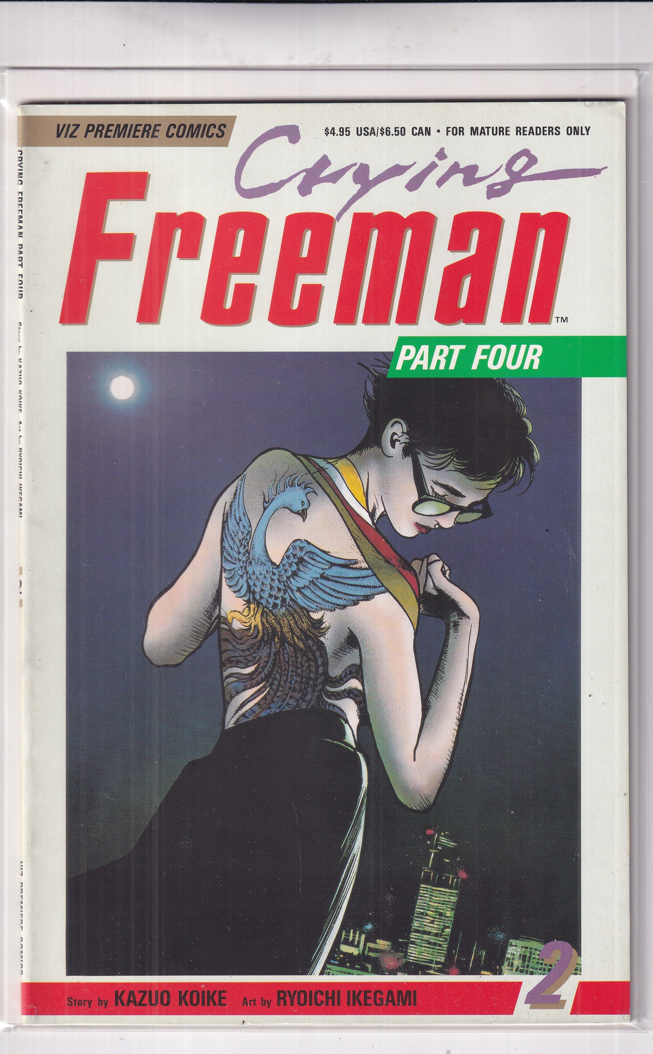 CRYING FREEMAN PART FOUR #2 - Slab City Comics 