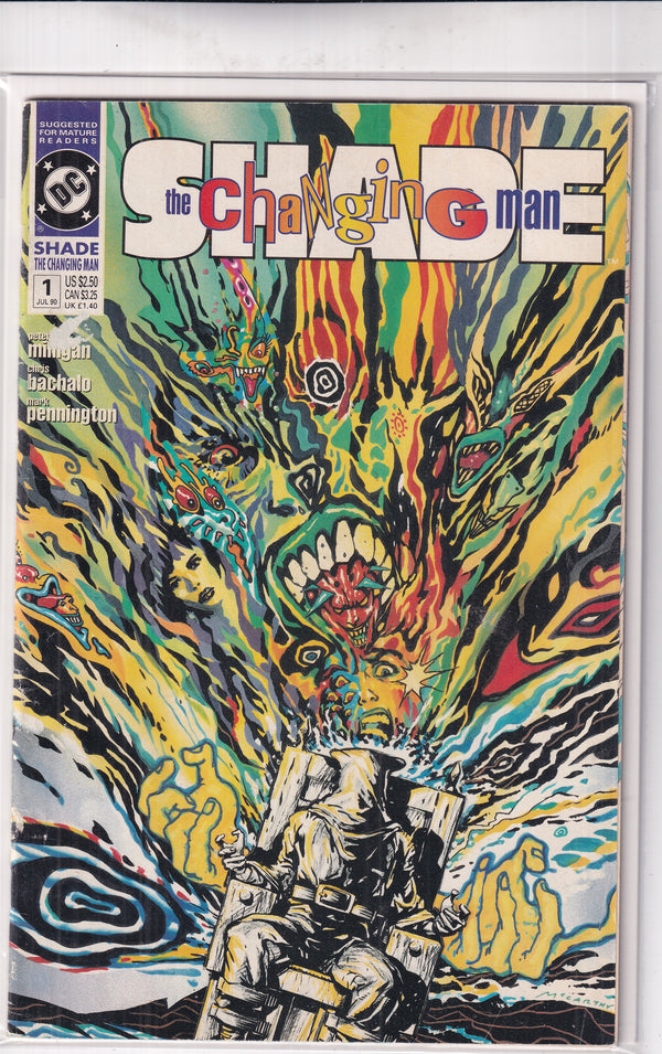 SHADE THE CHANGING MAN #1 - Slab City Comics 